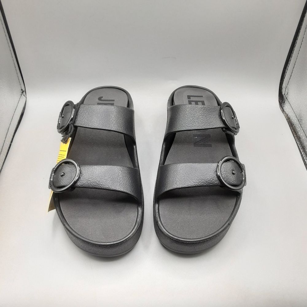 Lemon Jelly Sandals Women's 7M EU 37 Black Gaia Platform